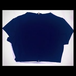 Black Crop Top